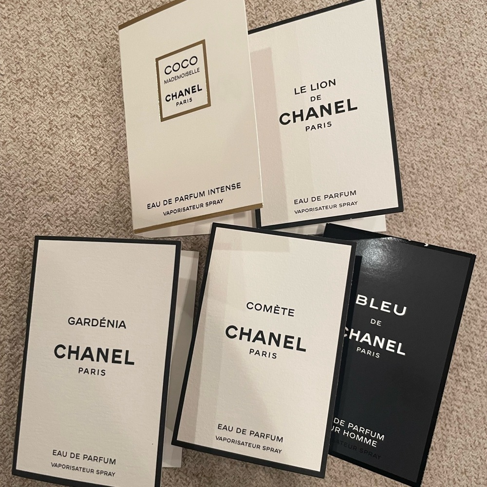 Chanel perfume samples